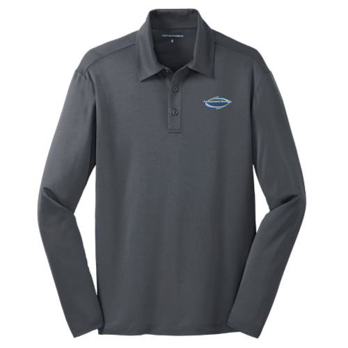 CCMJC - Port Authority Silk Touch Performance Long Sleeve Polo