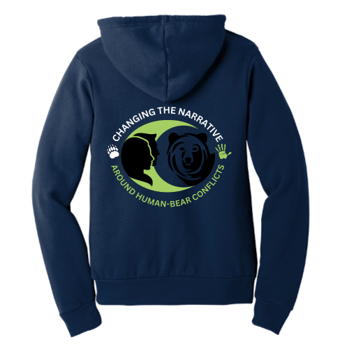 HumanBearConflicts - Unisex Poly/Cotton Hoodie