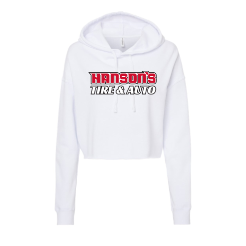 HansonsTire&Auto - Independent Trading Women's Crop Hoodie