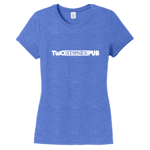 TwoStonesPub - District Made Ladies Perfect Tri Crew Tee v1