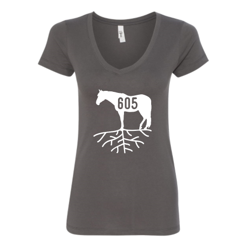 605roots - Next Level - Womens V-Neck 1540