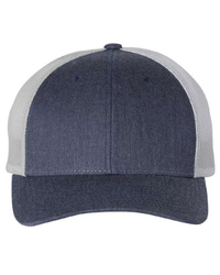 Heather Navy Silver