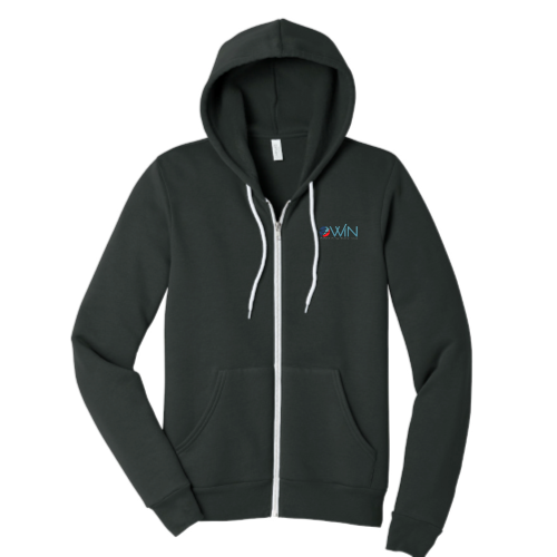 WomeninNutraceuticals - Unisex Sponge Fleece Full-Zip Hooded Sweatshirt