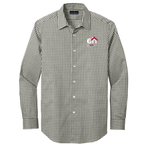 EdHuckTeam - Brooks Brothers - Men's Tech Stretch Pattern Shirt
