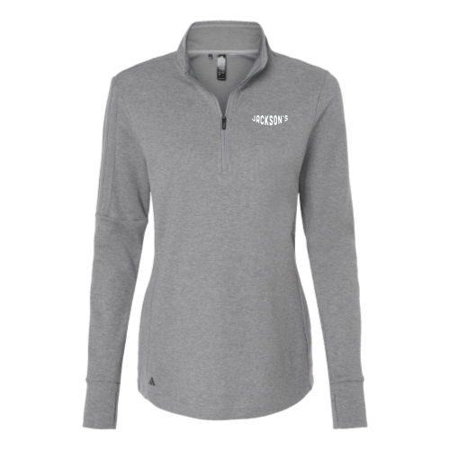 Jacksons - Women's 3-Stripes Quarter-Zip Sweater