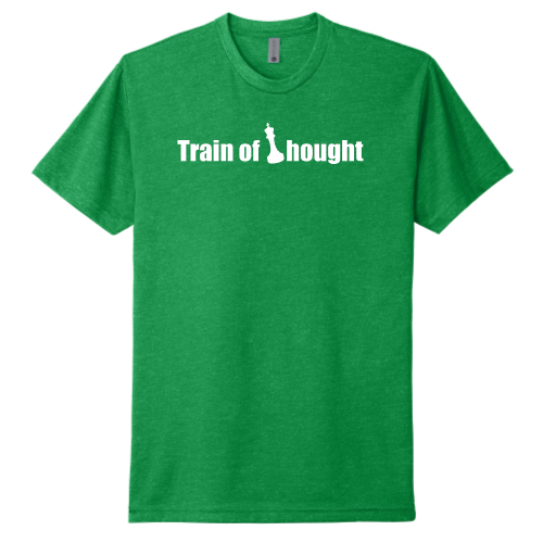 Train of Thought - Unisex Next Level CVC T-Shirt