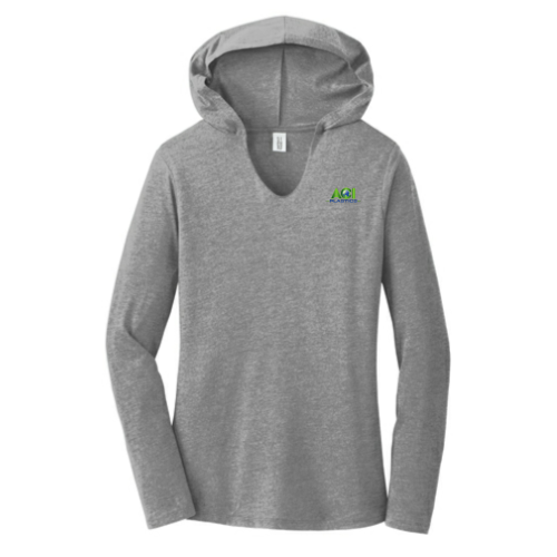 ACI Plastics - District Made Ladies Perfect Tri Long Sleeve Hoodie