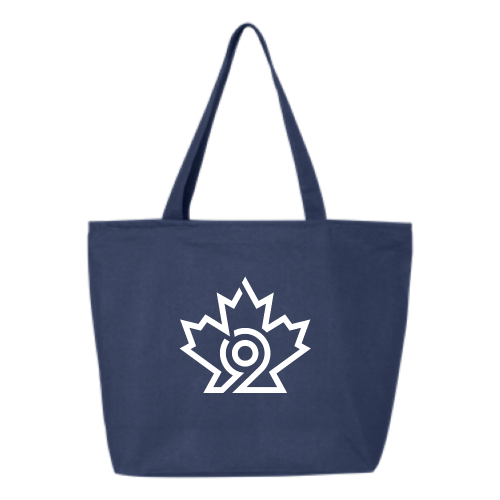 Nine Zero Two Development - 24.5L Canvas Zippered Tote