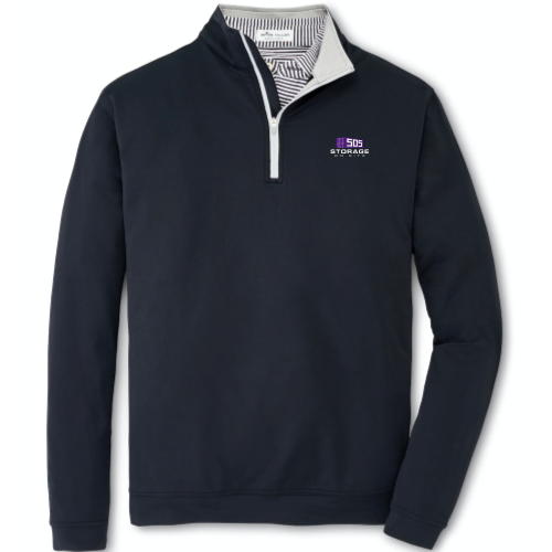 SOS - Peter Millar Men's Perth Stretch Loop Terry Quarter-Zip v1