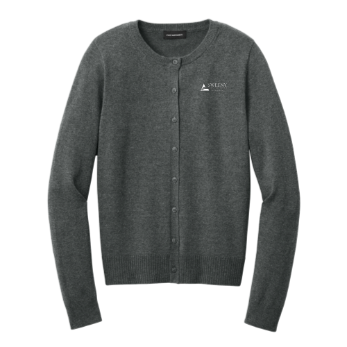 SweenyHospital - Port Authority Women’s Easy Care Crewneck Cardigan Sweater