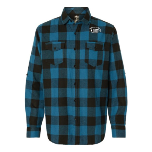 Coffee Hound - Yarn-Dyed Long Sleeve Flannel Shirt