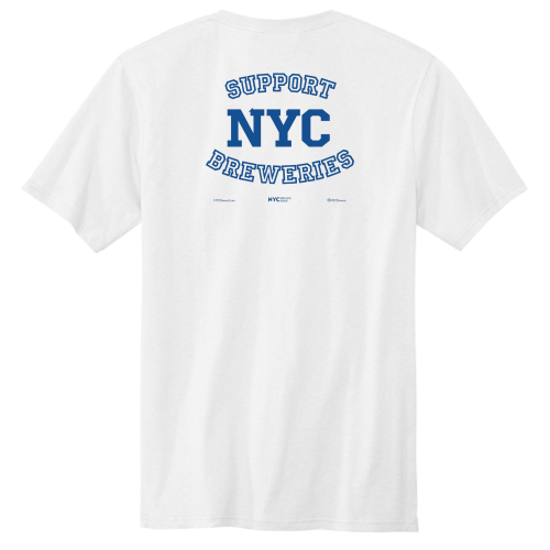 NYC Brewers Guild - Volunteer Knitwear All-American Pocket Tee USA-Made