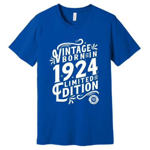 FerrisCoffee - Bella Canvas - Born in 1924 inverted