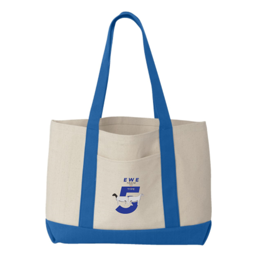 EweTrackUSA - 11 Ounce Cotton Canvas Tote