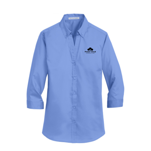 PowerCloud Ladies Three-Quarter Sleeve Shirt