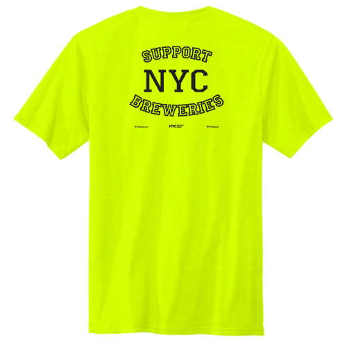 NYC Brewers Guild - Volunteer Knitwear All-American Pocket Tee USA-Made
