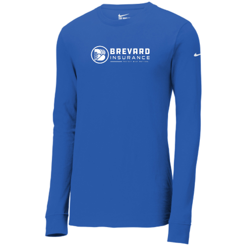 BrevardInsurance - Nike Dri-FIT Cotton/Poly Long Sleeve Tee