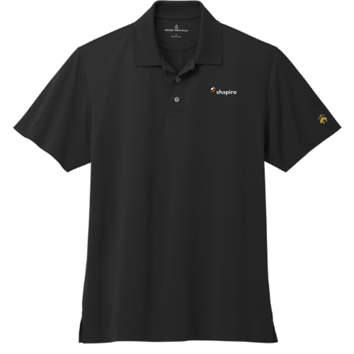 Shapiro - Brooks Brothers Mesh Pique Performance Polo