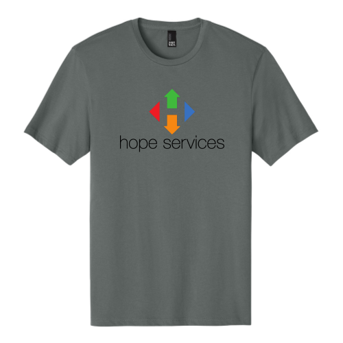 HopeServices - District Made Mens Perfect Weight Crew Tee