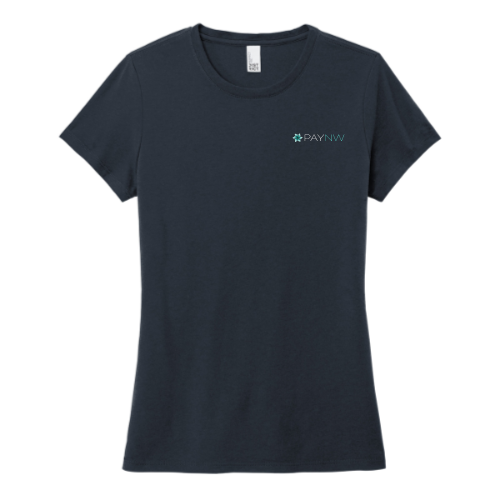 PayNW - District Made Ladies Perfect Tri Crew Tee