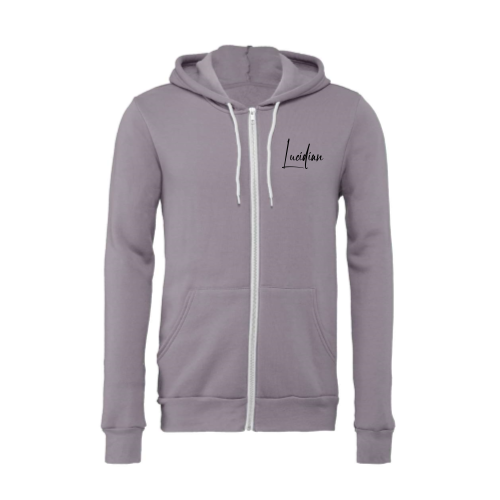Lucid - Unisex Sponge Fleece Full-Zip Hooded Sweatshirt ver2