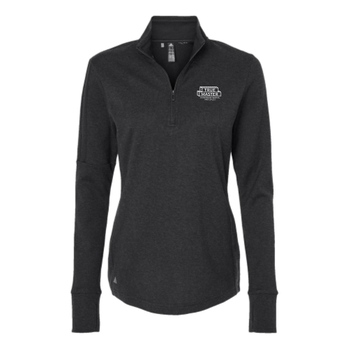 True Master - Women's 3-Stripes Quarter-Zip Sweater v1