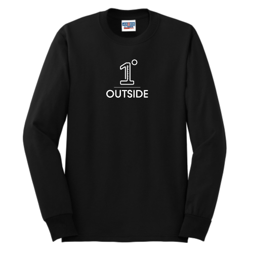 OneDegreeOutside - JERZEES Heavyweight Blend 50/50 Cotton/Poly Long Sleeve T-Shirt