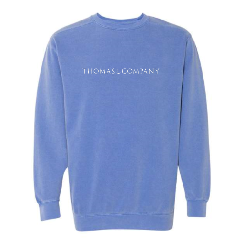ThomasCompany - Comfort Colors Pigment-Dyed Crewneck Sweatshirt