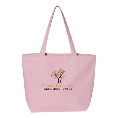 GrowWithMe - 24.5L Canvas Zippered Tote v1