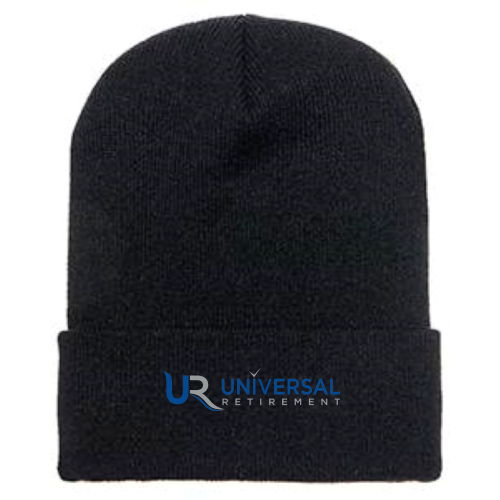 UniversalRetirement Cuffed Knit Beanie Yupoong