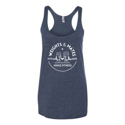 Hinge Fitness - Next Level Women's Triblend Racerback Tank v2