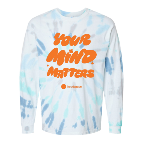 Headspace - Tie-Dyed Long Sleeve T-Shirt Eternity - v2