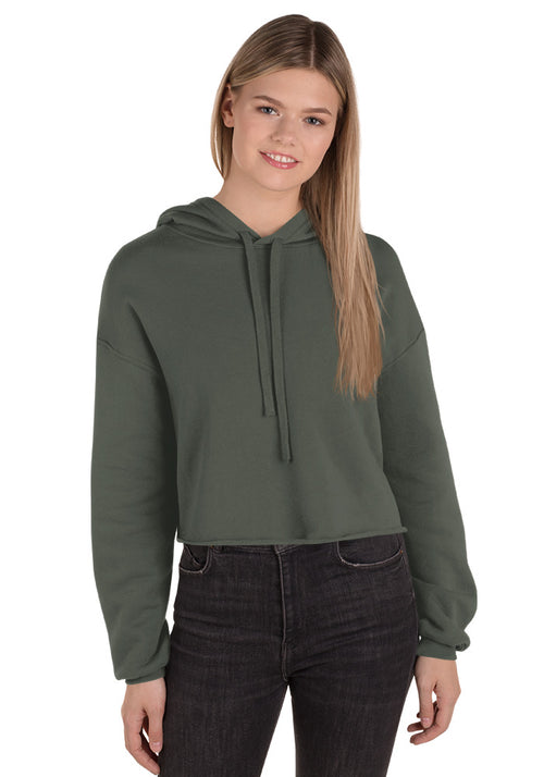 Women's Cropped Hoodie | Bella + Canvas 7502