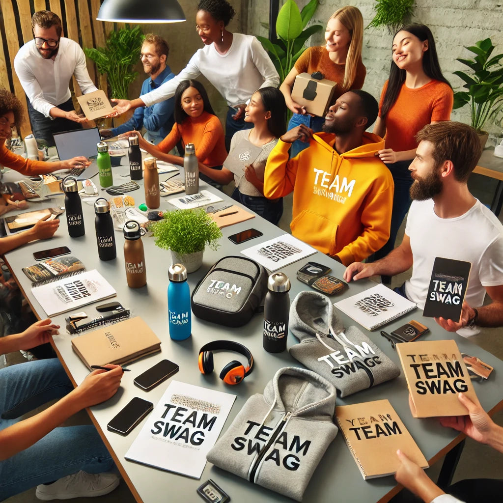 Team Items Team Swag Ideas That Spark Joy, Connection, and Company Pride – Merchloop