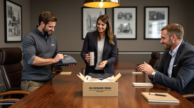 Header image for Architecture Firm Branded Apparel and Client Project Gifts on Demand (2026)
