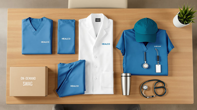 Header image for How to Manage Branded Apparel for Traveling and Rotating Clinicians Across Multiple Specialty Sites (2026)