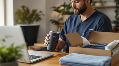 Header image for Custom Name and Credential Embroidery on Medical Uniforms: A Per-Employee Ordering Guide (2026)