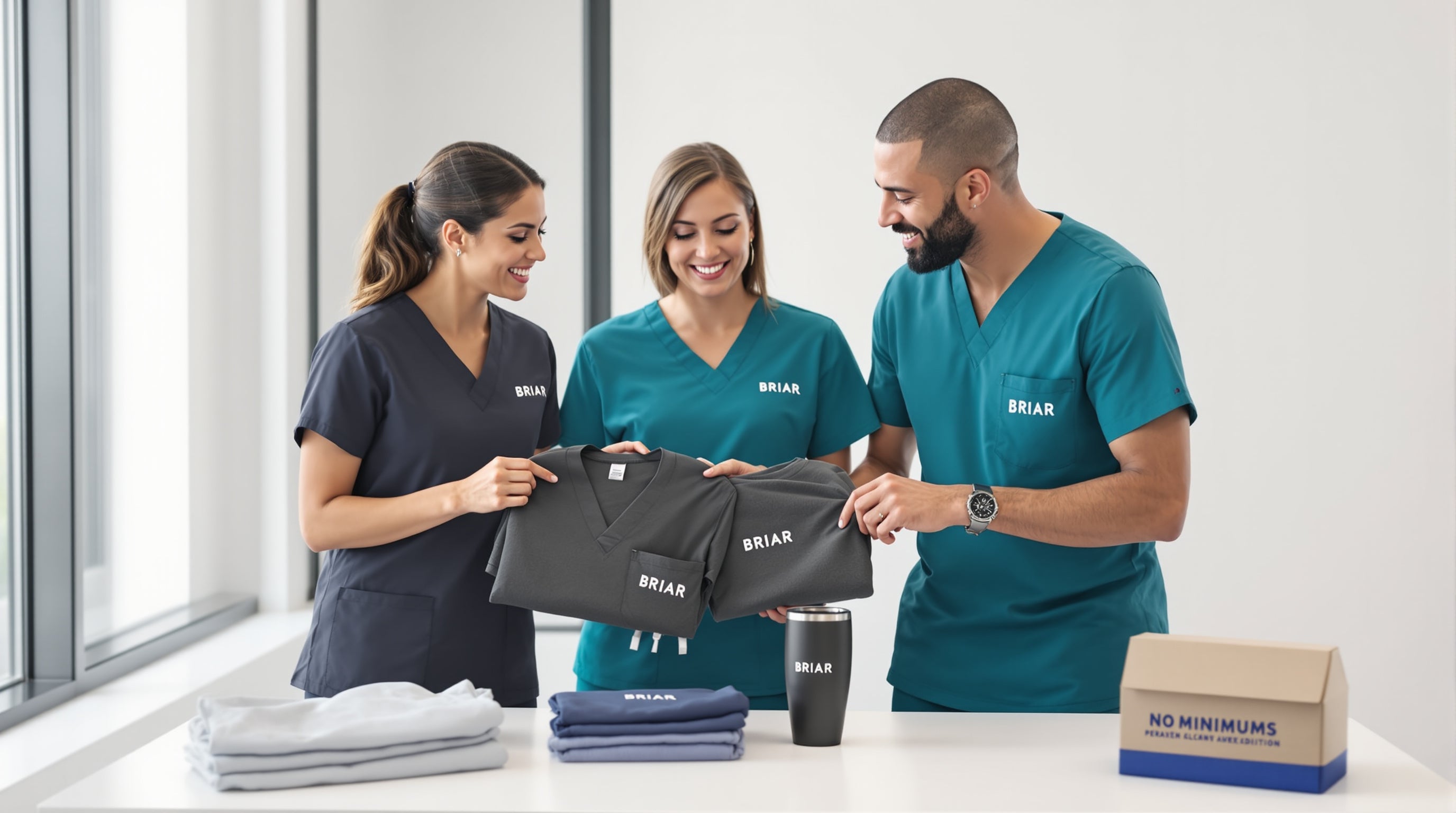 Department-Specific Logo Scrubs, No Minimums (2026) – Merchloop