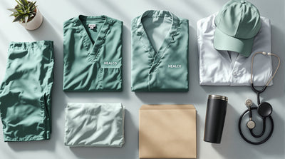 Header image for Heat Transfer vs. Embroidery for Waterproof and Fluid-Resistant Medical Outerwear: Which Decoration Method Lasts (2026)