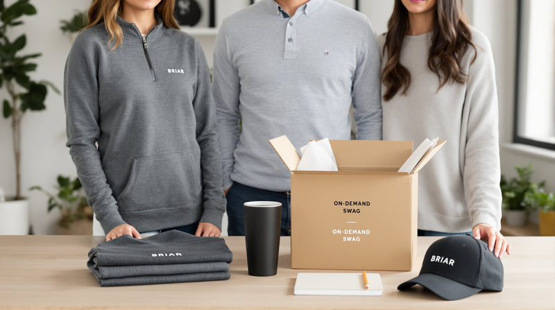 Header image for How Interior Design Studios Use On-Demand Branded Merchandise to Strengthen Referral Relationships With Realtors and Developers (2026)