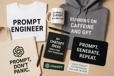 The Ultimate ChatGPT Swag Recommendations for AI Enthusiasts and Teams