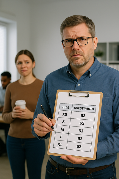 What No One Says Out Loud About Employee Swag Sizing and the Simple Solution