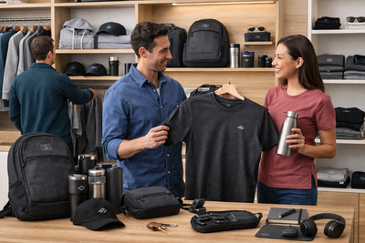 The Closet People Brag About at Work Branded Apparel and Accessories That Actually Get Worn