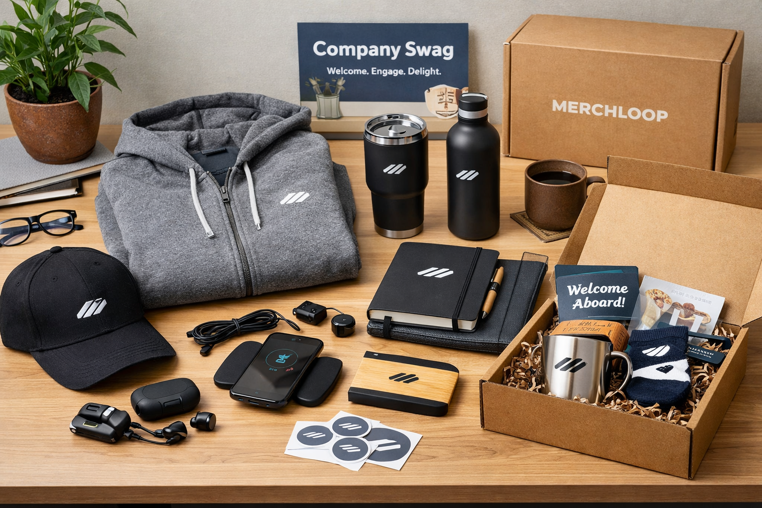 Company Swag That People Actually Want A Modern Playbook for Memorable ...