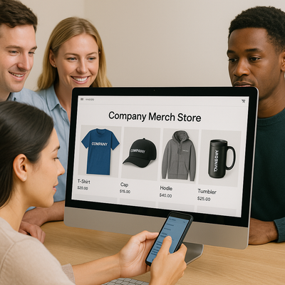 The Power of a Company Merch Store That Builds Culture and Boosts Brand Love