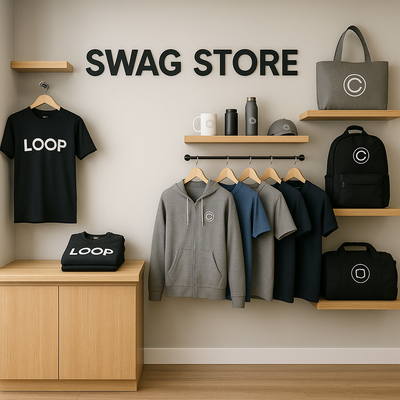 Company Swag Store The Modern Engine of Culture, Retention, and Brand Power