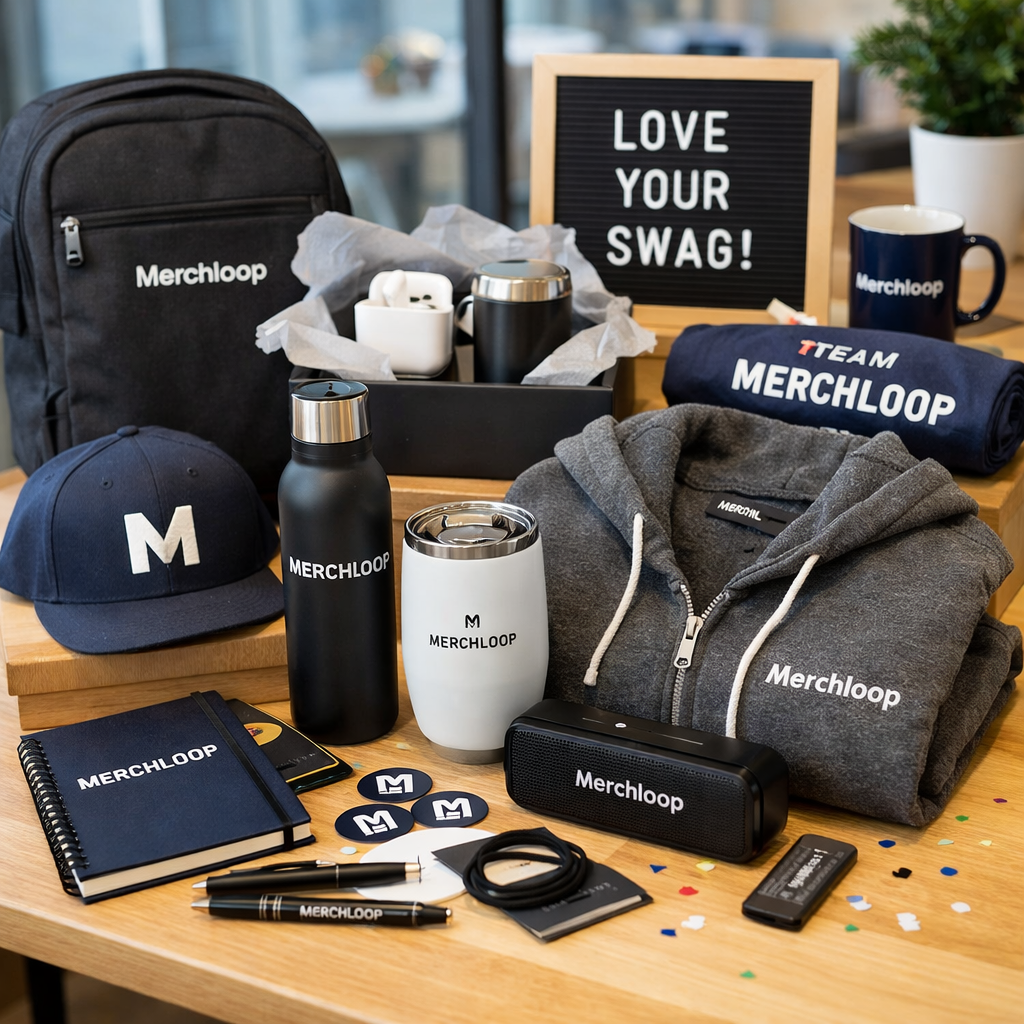 When Company Swag Becomes the Reason People Remember Your Brand – Merchloop