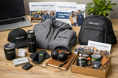 Modern Company Swag That Creates Real Engagement and Real Results