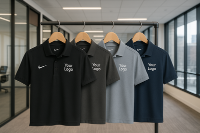 The Secret to Better Swag? Custom Nike Polos with No Minimums