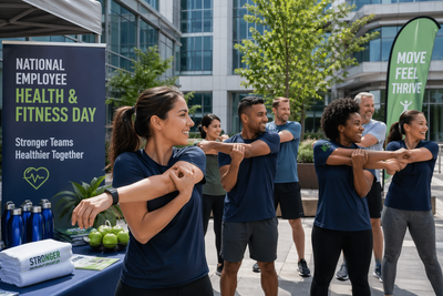 The Day Your Team Actually Wants to Move National Employee Health and Fitness Day